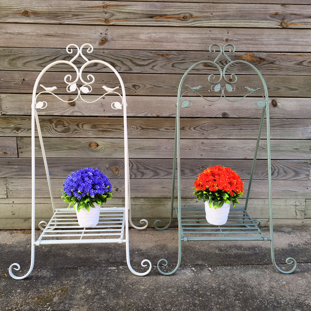 New wholesale outdoor indoor metal wrought iron flower plant pots stands for decoration