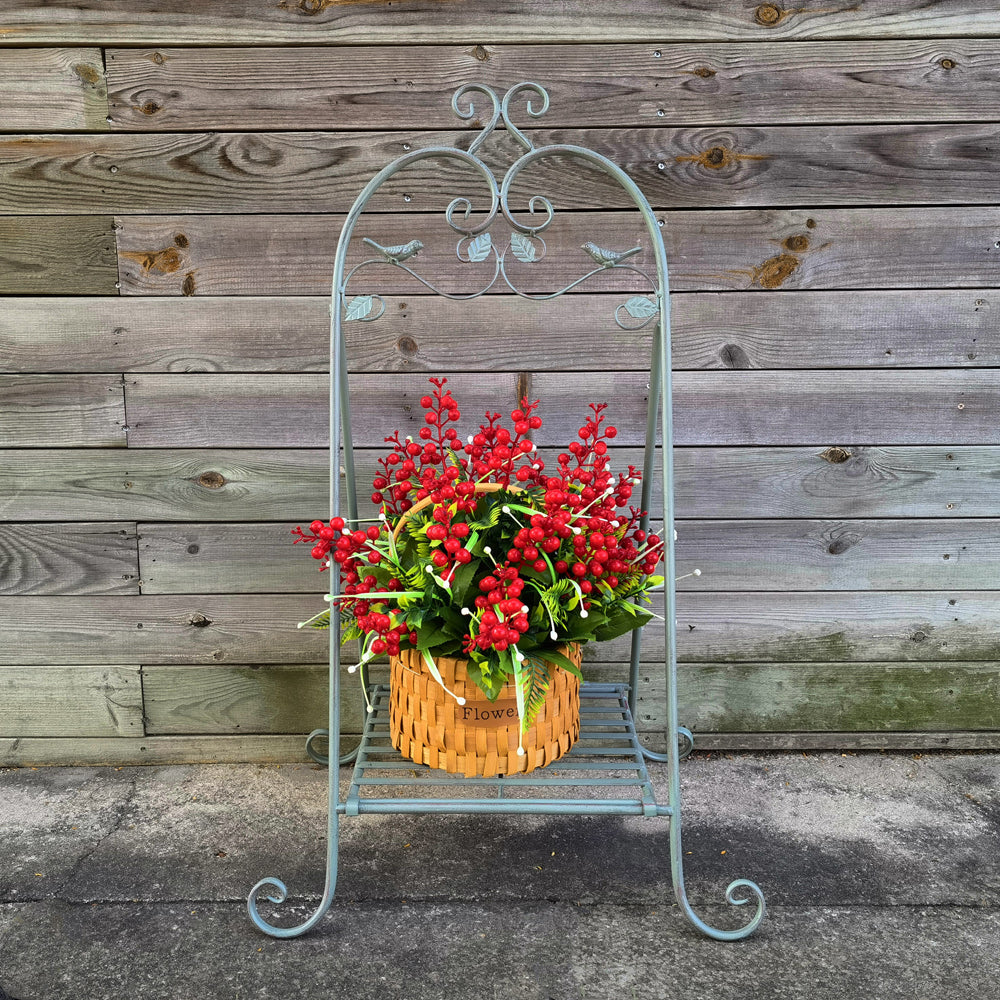 New wholesale outdoor indoor metal wrought iron flower plant pots stands for decoration