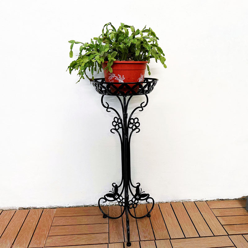 Suporte de exibição para plantas, suporte de flores para vasos suculentos, casa de jardim ao ar livre, bonsai, sala de estar, suporte de flores de metal 