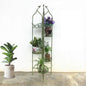 Outdoor Indoor 6 Tier Foldable Metal Flower Pot Plant shelves display potted planter rack adjustable plant stand