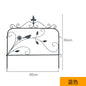Garden fence iron retro old courtyard decoration small fence outdoor balcony plant support flower rack climbing rack