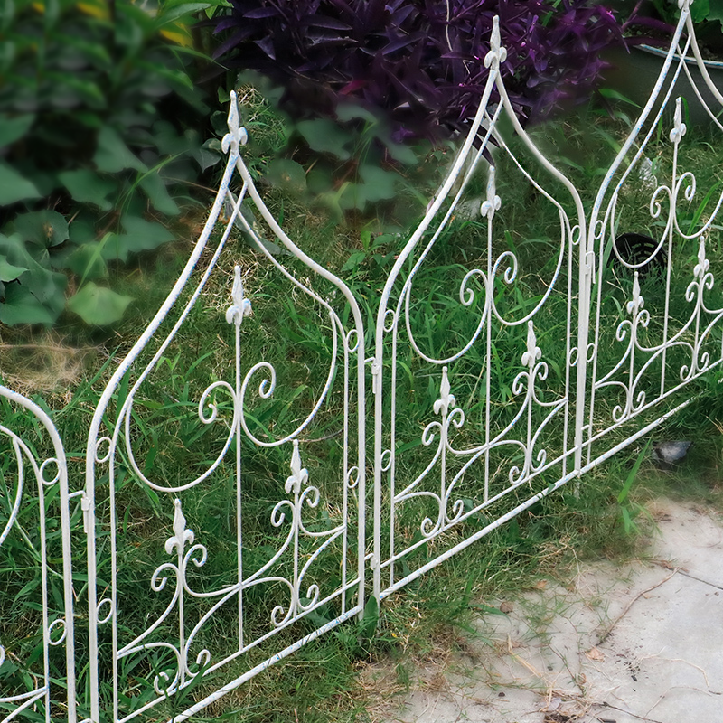 Border Edging Set Wire Folding Fencing for Garden Landscaping Fence Animal Barrier Black border fence Manufacture