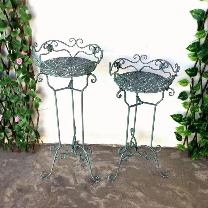 PLANTS STAND FLOWER RACK INDOOR PLANT SHELVES PLANTS FLOWER STAND GARDEN ORNAMENTS INDOOR OUTDOOR METAL FLOWER STAND